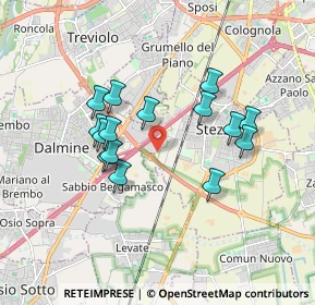 Mappa Via Guzzanica, 24044 Stezzano BG, Italia (1.54)