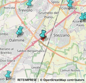 Mappa 24044 Stezzano BG, Italia (2.61545)