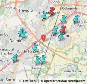 Mappa Via Guzzanica, 24044 Stezzano BG, Italia (2.12)