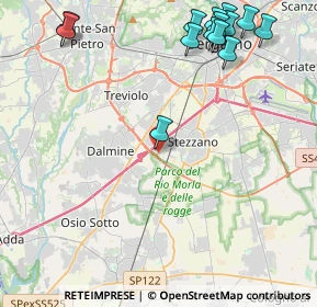 Mappa Via Guzzanica, 24044 Stezzano BG, Italia (5.63786)