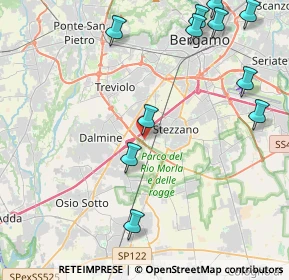Mappa 24044 Stezzano BG, Italia (5.27455)