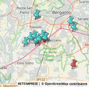 Mappa Via Guzzanica, 24044 Stezzano BG, Italia (2.85)