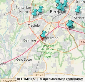 Mappa Via Guzzanica, 24044 Stezzano BG, Italia (5.67583)