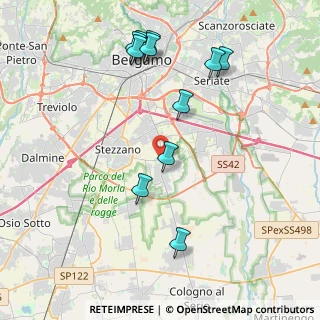 Mappa Via Leonardo da Vinci, 24050 Zanica BG, Italia (4.35455)