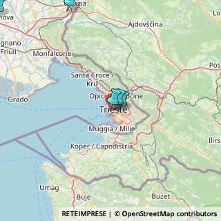 Mappa Via Giacomo Ciamician, 34123 Trieste TS, Italia (46.40733)