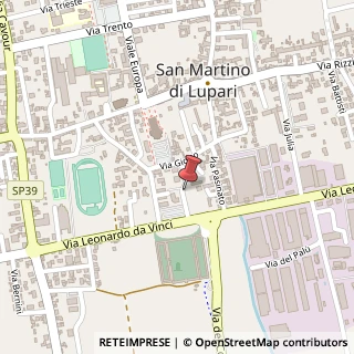 Mappa Via Diziani Gaspare, 10, 35018 San Martino di Lupari, Padova (Veneto)