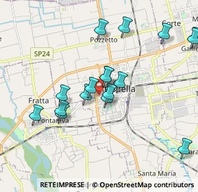 Mappa Via A.Palladio, 35013 Cittadella PD, Italia (2.2215)