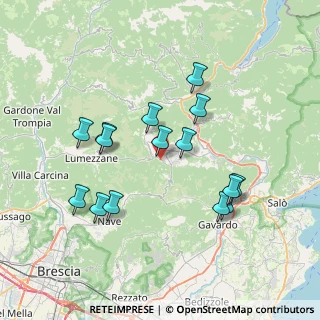 Mappa Via Brunello, 25071 Agnosine BS, Italia (7.06333)