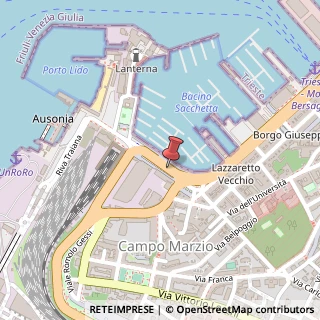 Mappa Via ottaviano augusto 12, 34123 Trieste, Trieste (Friuli-Venezia Giulia)