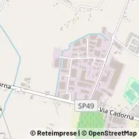 Map Fossalta di Piave