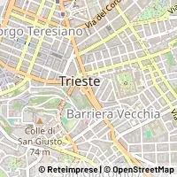 Mapa Trieste