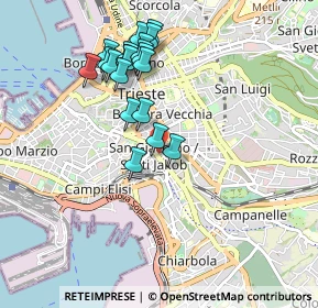 Mappa Via S. Zenone, 34137 Trieste TS, Italia (0.891)