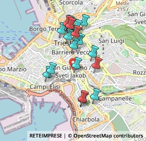 Mappa Via S. Zenone, 34137 Trieste TS, Italia (0.812)