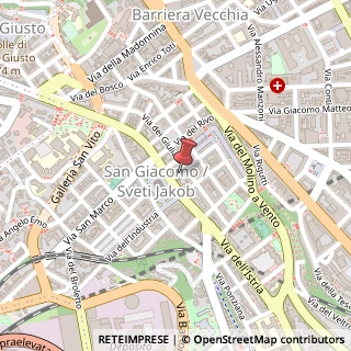 Mappa Via del Pozzo, 20/A, 34137 Trieste, Trieste (Friuli-Venezia Giulia)