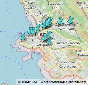 Mappa Via S. Zenone, 34137 Trieste TS, Italia (1.22067)