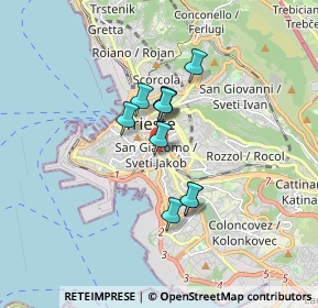 Mappa Via S. Zenone, 34137 Trieste TS, Italia (1.49455)
