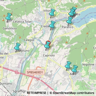 Mappa Via Casa di Riposo, 25031 Capriolo BS, Italia (2.75636)