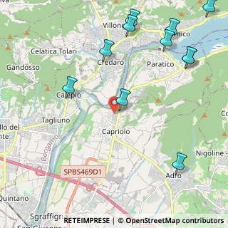Mappa Via Casa di Riposo, 25031 Capriolo BS, Italia (2.82364)