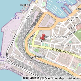 Mappa Via hermet francesco 4, 34123 Trieste, Trieste (Friuli-Venezia Giulia)