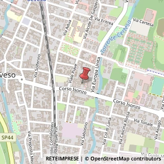 Mappa Corso Isonzo, 2, 20822 Seveso, Monza e Brianza (Lombardia)