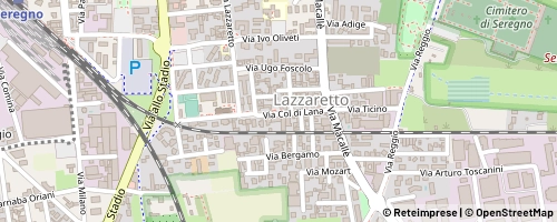 Mappa Seregno