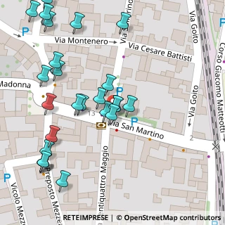 Mappa Via San Martino, 20822 Seveso MB, Italia (0.064)