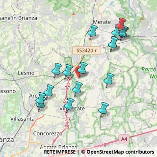 Mappa Via IV Novembre, 20866 Carnate MB, Italia (4.22)