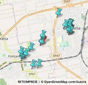 Mappa Via Giovanni Pascoli, 35013 Cittadella PD, Italia (1.0215)