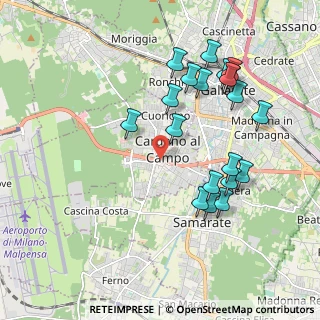 Mappa SS 336, 21010 Cardano al Campo VA, Italia (2.009)