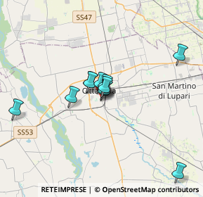 Mappa Via Prima Mattina, 35013 Cittadella PD, Italia (2.53)