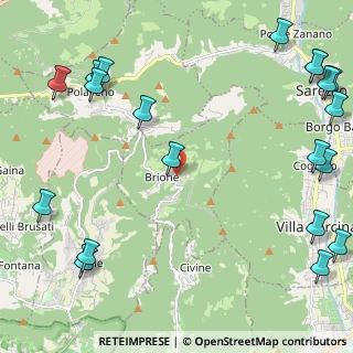 Mappa Via Provinciale, 25060 Brione BS, Italia (3.3215)