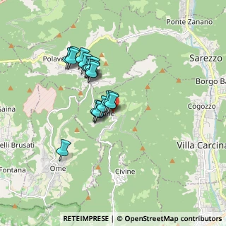 Mappa Via Provinciale, 25060 Brione BS, Italia (1.4165)