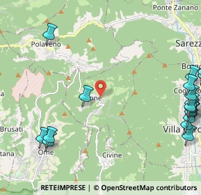 Mappa Brione capolinea, 25060 Brione BS, Italia (3.3205)