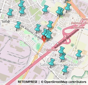 Mappa Via Cariani, 24044 Dalmine BG, Italia (0.553)