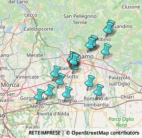 Mappa Via Cariani, 24044 Dalmine BG, Italia (11.51235)