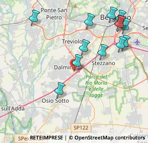 Mappa Via Cariani, 24044 Dalmine BG, Italia (4.70538)