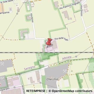 Mappa Strada vicinale dei Meiani di Levante, 90, 20831 Seregno, Monza e Brianza (Lombardia)
