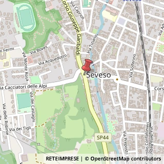 Mappa Corso Giuseppe Garibaldi, 13, 20822 Seveso, Monza e Brianza (Lombardia)
