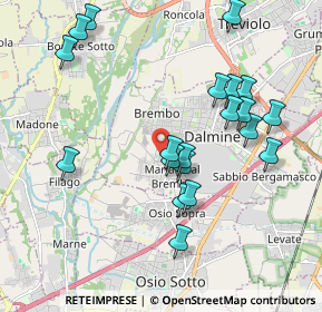 Mappa Via Cesare Beccaria, 24044 Dalmine BG, Italia (2)