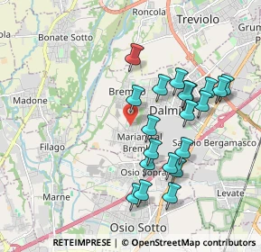 Mappa Via Cesare Beccaria, 24044 Dalmine BG, Italia (1.81)