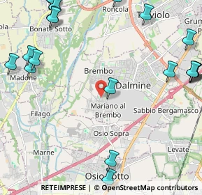 Mappa Via Cesare Beccaria, 24044 Dalmine BG, Italia (3.184)