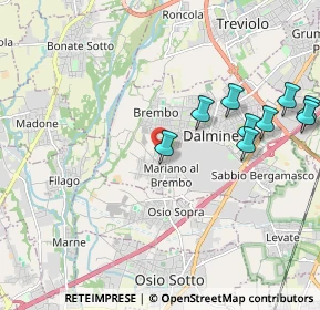 Mappa Via Cesare Beccaria, 24044 Dalmine BG, Italia (2.66182)