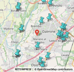 Mappa Via Cesare Beccaria, 24044 Dalmine BG, Italia (2.621)