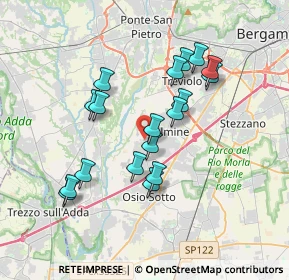 Mappa Via Cesare Beccaria, 24044 Dalmine BG, Italia (3.225)