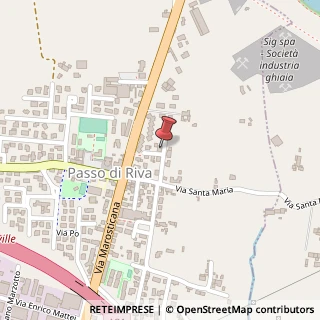 Mappa Via San Caterina, 14, 36031 Dueville, Vicenza (Veneto)