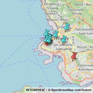 Mappa Androna Santa Tecla, 34123 Trieste TS, Italia (0.81083)