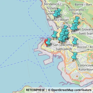 Mappa Androna Santa Tecla, 34123 Trieste TS, Italia (1.96875)