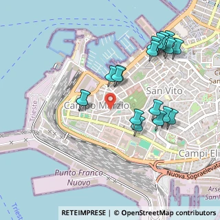 Mappa Androna Santa Tecla, 34123 Trieste TS, Italia (0.5165)