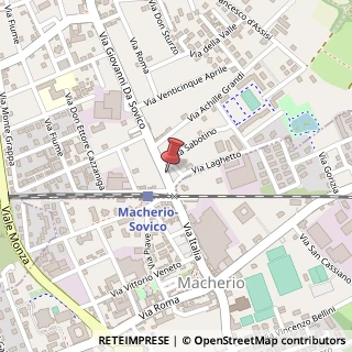 Mappa Via Giovanni da Sovico, 151, 20845 Sovico, Monza e Brianza (Lombardia)