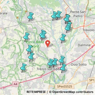 Mappa Via Praga, 24042 Bottanuco BG, Italia (4.26111)